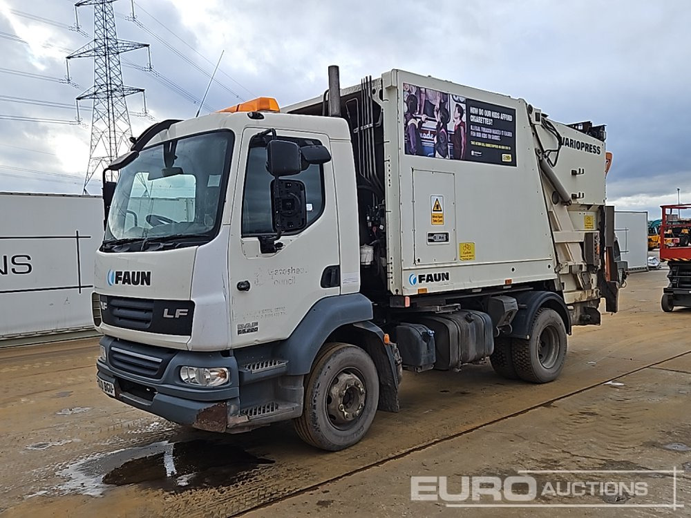 2010 DAF LF55.220 - Atkritumu vedējs: foto 1 2010 DAF LF55.220 - Atkritumu vedējs: foto 1