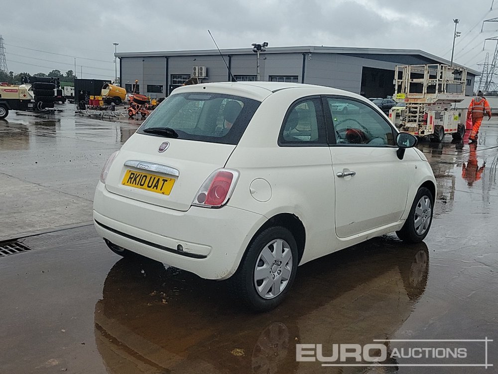 2010 Fiat 500 - Vieglā automašīna: foto 5 2010 Fiat 500 - Vieglā automašīna: foto 5