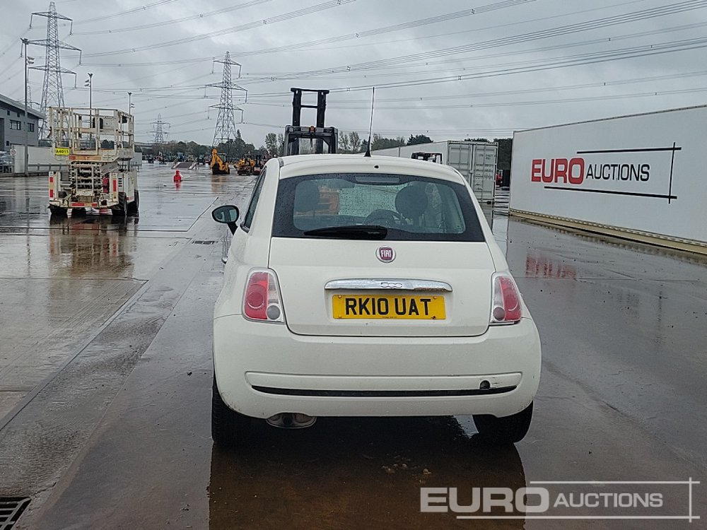2010 Fiat 500 - Vieglā automašīna: foto 4 2010 Fiat 500 - Vieglā automašīna: foto 4