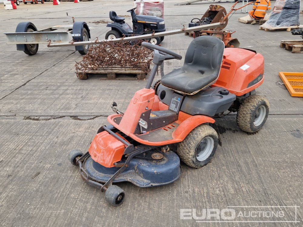 2010 Husqvarna R16C - Zāles pļāvējs: foto 1 2010 Husqvarna R16C - Zāles pļāvējs: foto 1