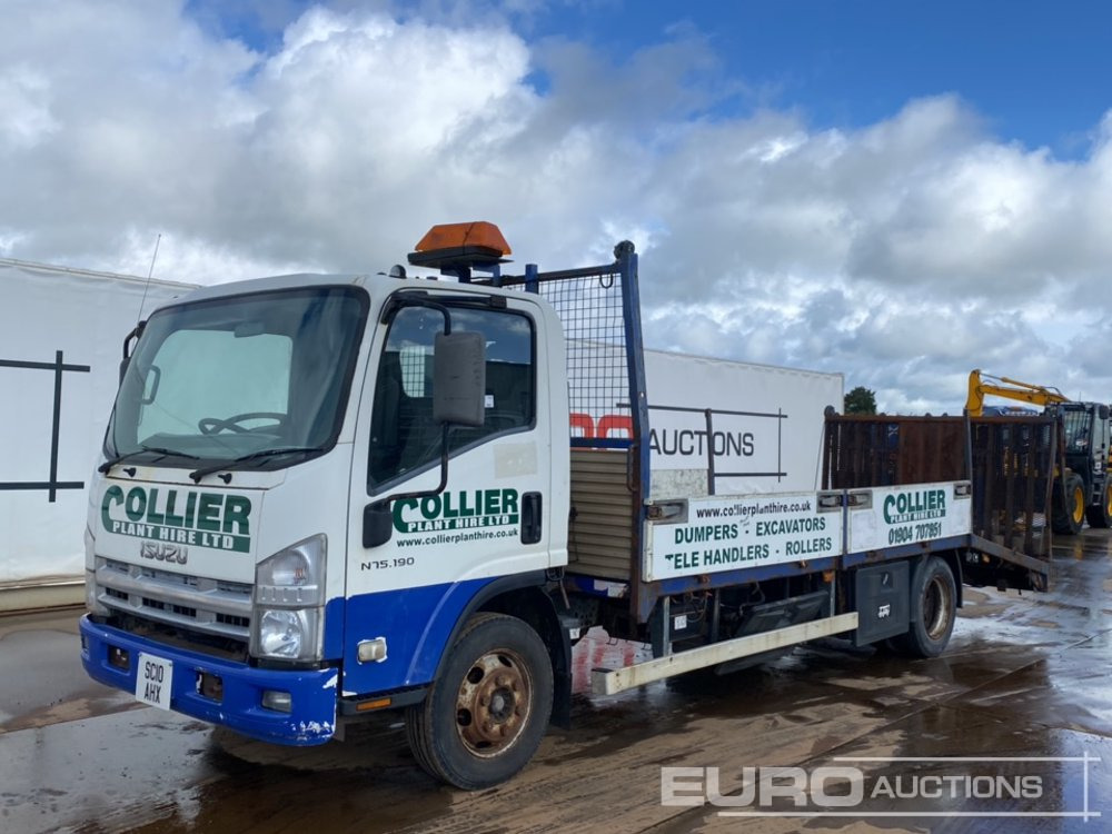 2010 Isuzu N75 - Bortu kravas automašīna/ Platforma: foto 1 2010 Isuzu N75 - Bortu kravas automašīna/ Platforma: foto 1