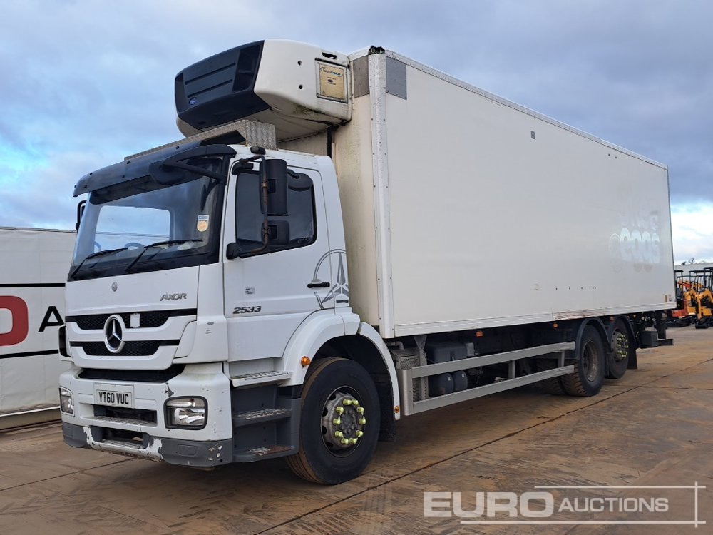 2010 Mercedes Axor 2533 - Kravas automašīna refrižerators: foto 1 2010 Mercedes Axor 2533 - Kravas automašīna refrižerators: foto 1