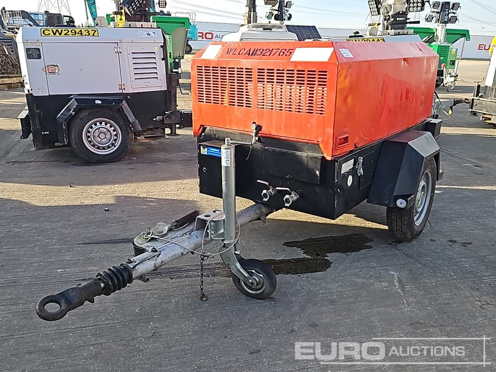 2011 Doosan 731E 105CFM - Gaisa kompresors: foto 1 2011 Doosan 731E 105CFM - Gaisa kompresors: foto 1