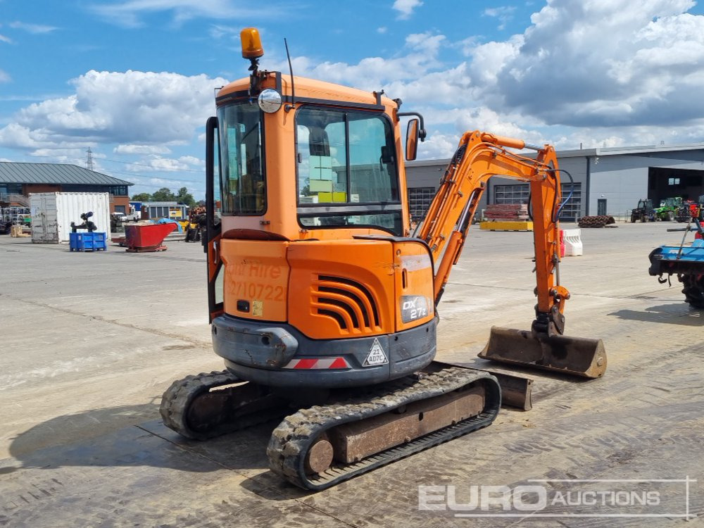 2011 Doosan DX27Z - Mini-ekskavators: foto 5 2011 Doosan DX27Z - Mini-ekskavators: foto 5