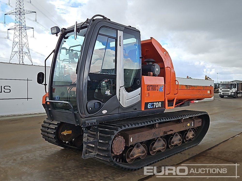 2011 Hitachi EG70R-3 - Kāpurķēžu pašizgāzējs: foto 1 2011 Hitachi EG70R-3 - Kāpurķēžu pašizgāzējs: foto 1