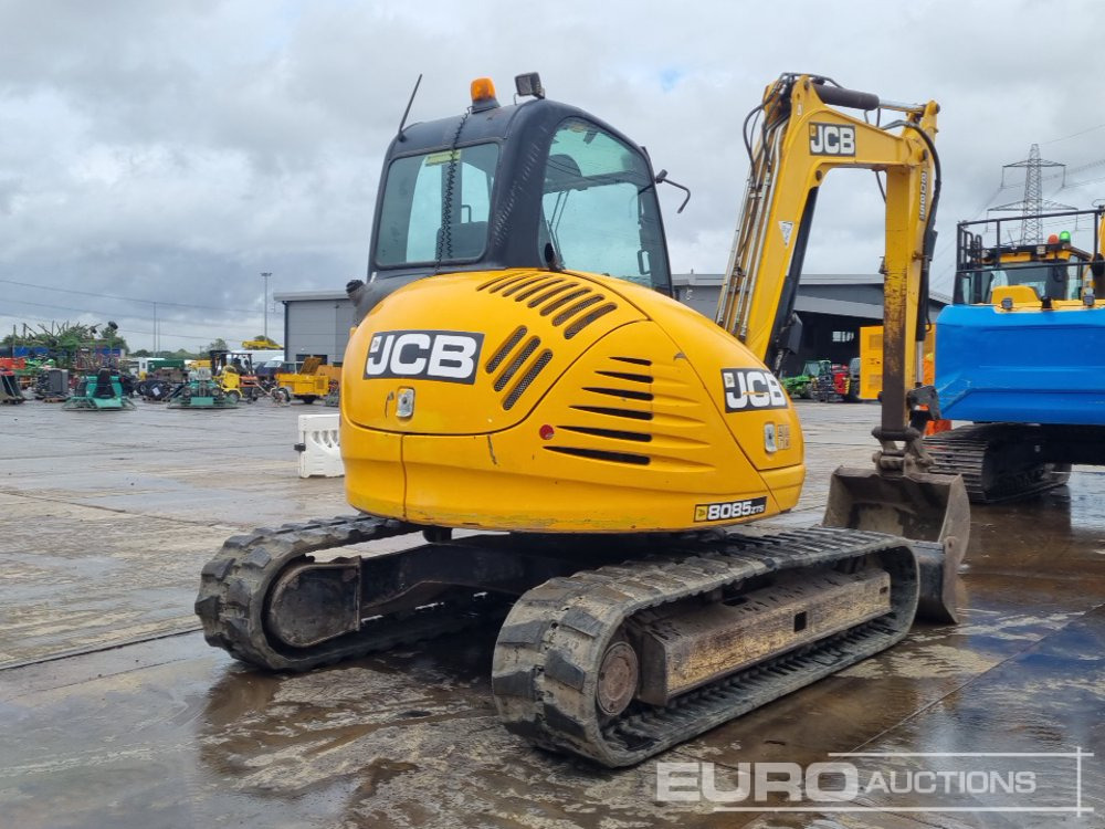 2011 JCB 8085ZTS - Mini-ekskavators: foto 5 2011 JCB 8085ZTS - Mini-ekskavators: foto 5
