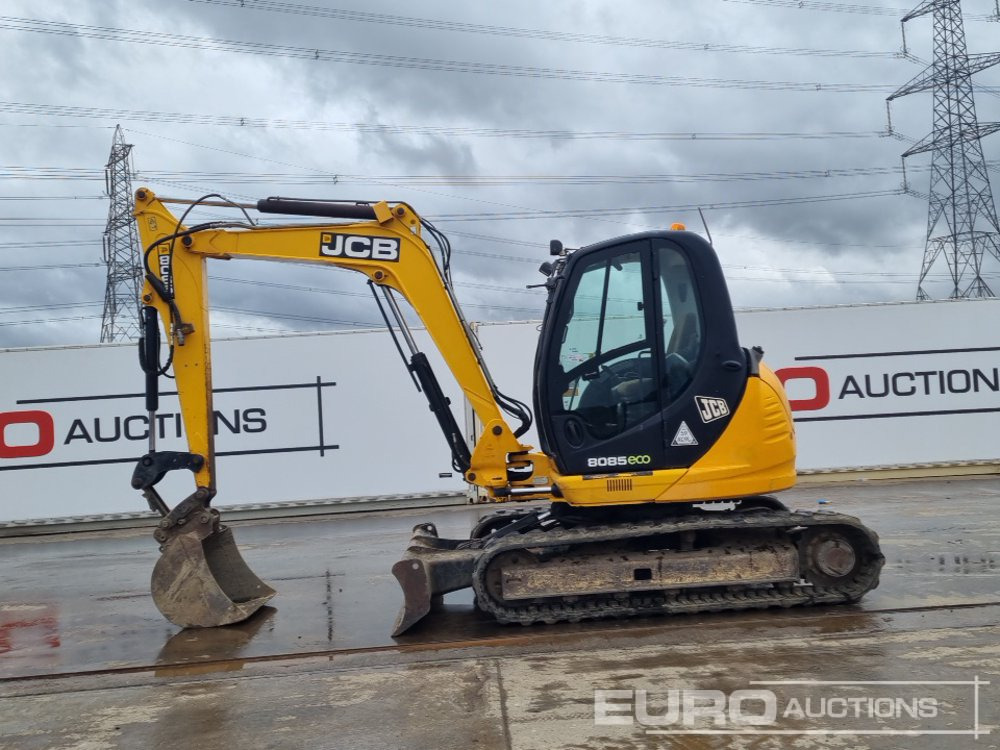 2011 JCB 8085ZTS - Mini-ekskavators: foto 2 2011 JCB 8085ZTS - Mini-ekskavators: foto 2