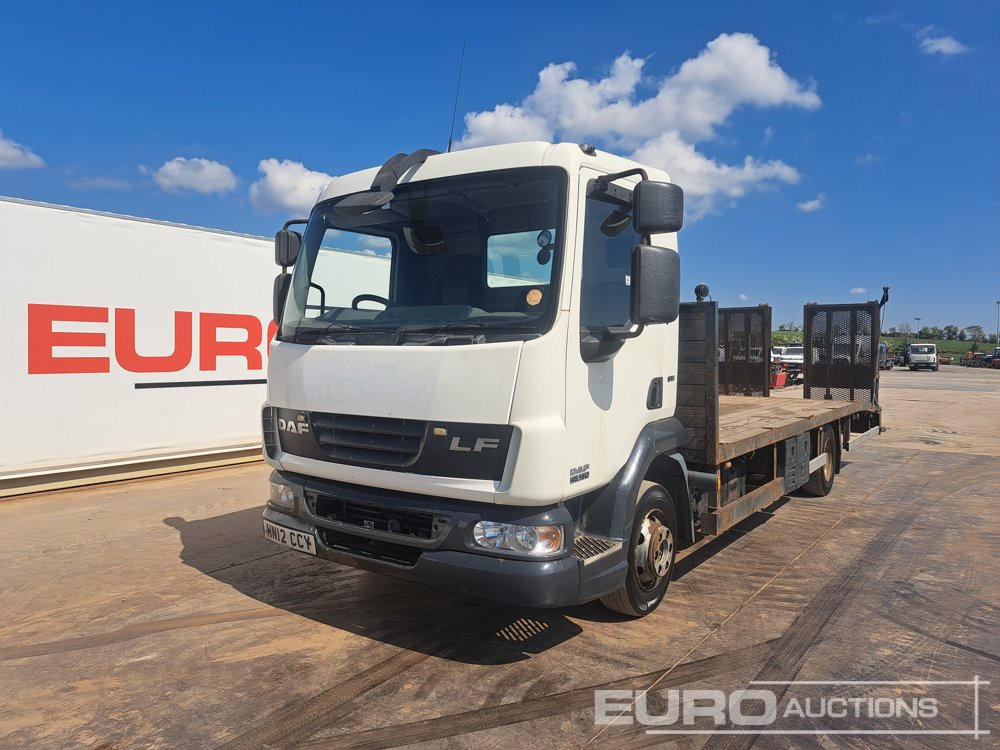2012 DAF LF45-160 - Bortu kravas automašīna/ Platforma: foto 1 2012 DAF LF45-160 - Bortu kravas automašīna/ Platforma: foto 1
