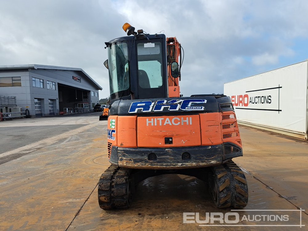 2012 Hitachi ZX60USB-3 CLR - Mini-ekskavators: foto 4 2012 Hitachi ZX60USB-3 CLR - Mini-ekskavators: foto 4