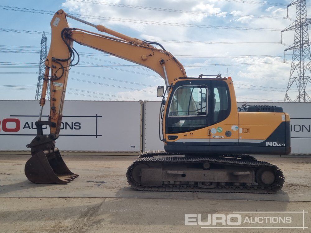2012 Hyundai Robex R140LC-9 - Kāpurķēžu ekskavators: foto 2 2012 Hyundai Robex R140LC-9 - Kāpurķēžu ekskavators: foto 2