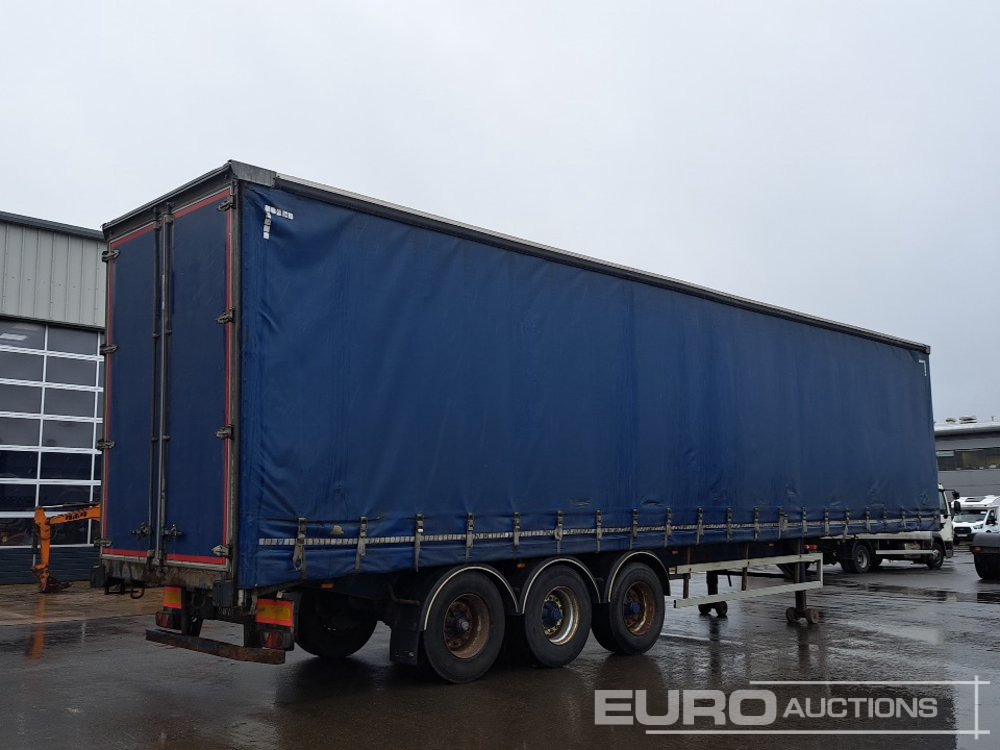 2012 SDC 45' Tri Axle Flat Trailer, BPW Axles - Tenta puspiekabe: foto 3 2012 SDC 45' Tri Axle Flat Trailer, BPW Axles - Tenta puspiekabe: foto 3