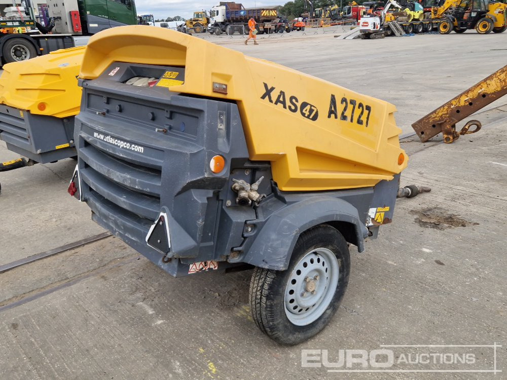 2013 Atlas Copco XAS47 - Gaisa kompresors: foto 5 2013 Atlas Copco XAS47 - Gaisa kompresors: foto 5