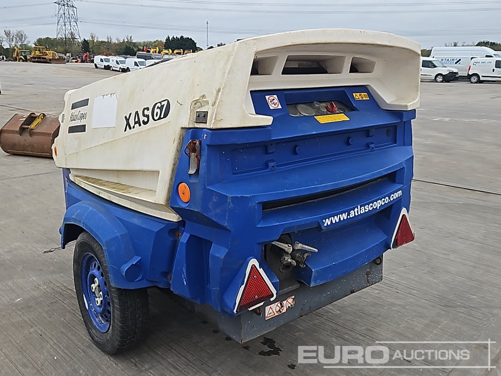 2013 Atlas Copco XAS67 130CFM - Gaisa kompresors: foto 3 2013 Atlas Copco XAS67 130CFM - Gaisa kompresors: foto 3