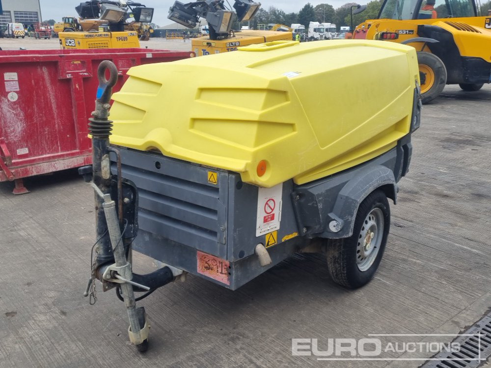 2013 Atlas Copco XAS67 130CFM - Gaisa kompresors: foto 1 2013 Atlas Copco XAS67 130CFM - Gaisa kompresors: foto 1