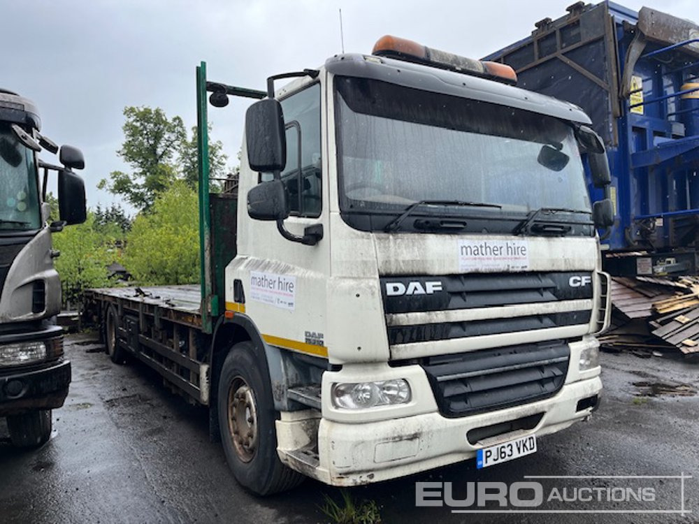2013 DAF CF75 310 - Bortu kravas automašīna/ Platforma: foto 2 2013 DAF CF75 310 - Bortu kravas automašīna/ Platforma: foto 2