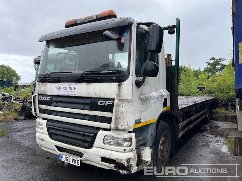 2013 DAF CF75 310 - Bortu kravas automašīna/ Platforma: foto 1 2013 DAF CF75 310 - Bortu kravas automašīna/ Platforma: foto 1