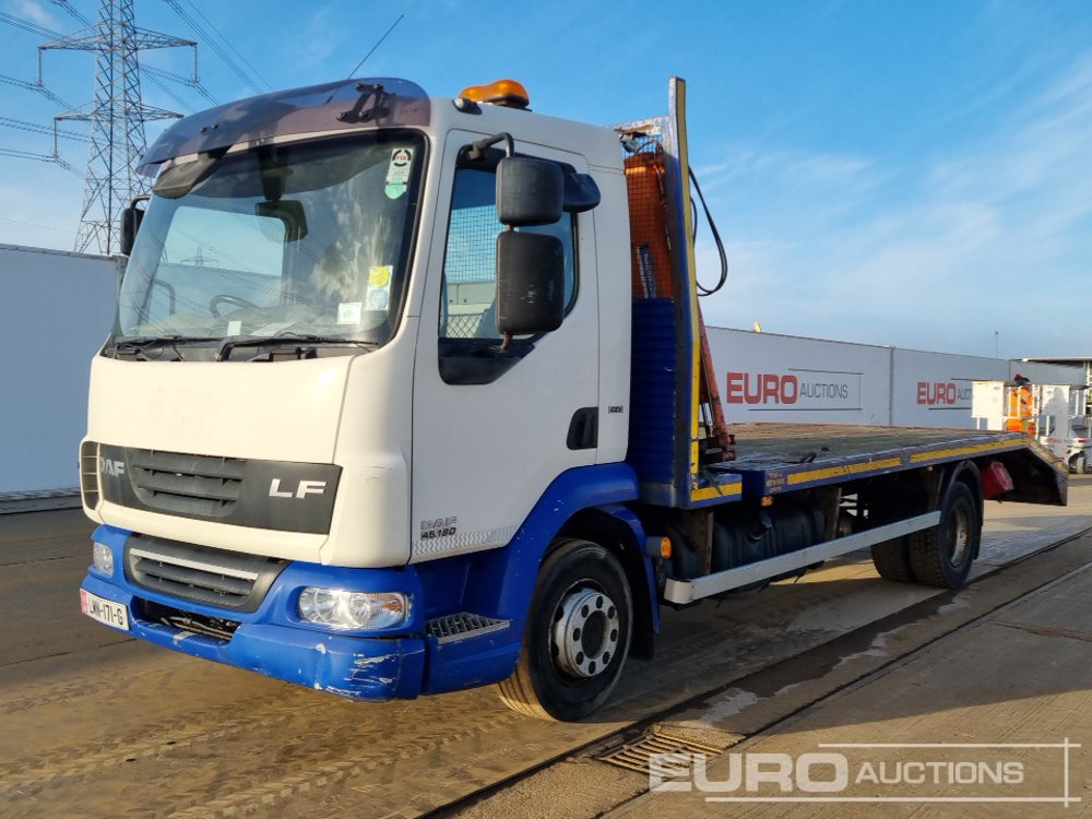 2013 DAF LF45.180 - Bortu kravas automašīna/ Platforma: foto 1 2013 DAF LF45.180 - Bortu kravas automašīna/ Platforma: foto 1