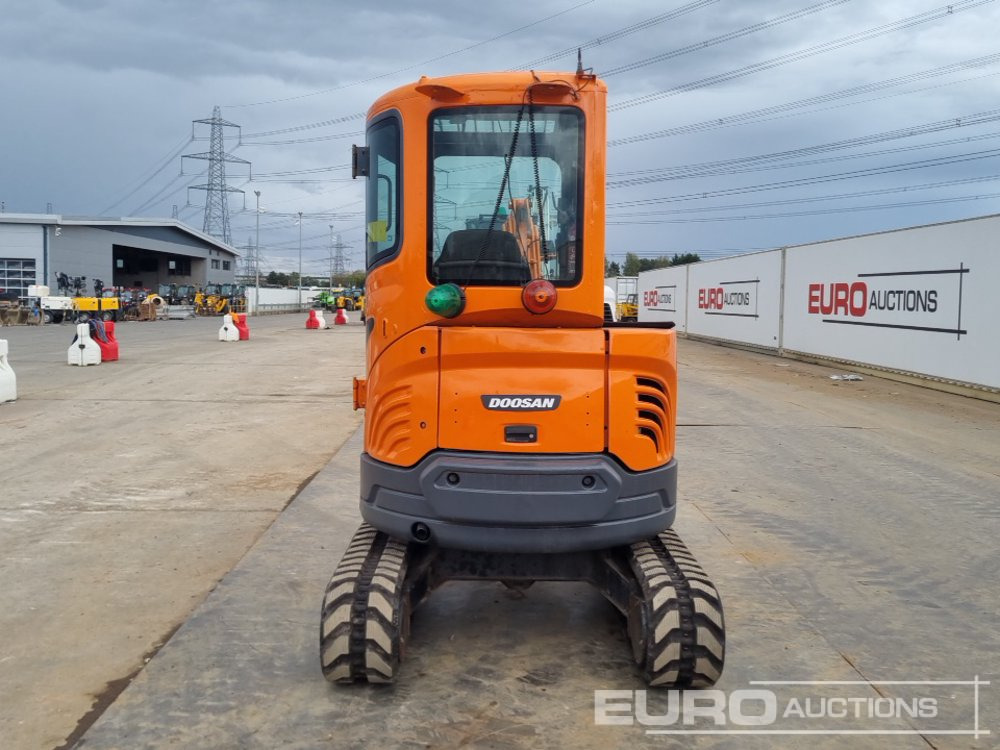 2013 Doosan DX27Z - Mini-ekskavators: foto 4 2013 Doosan DX27Z - Mini-ekskavators: foto 4