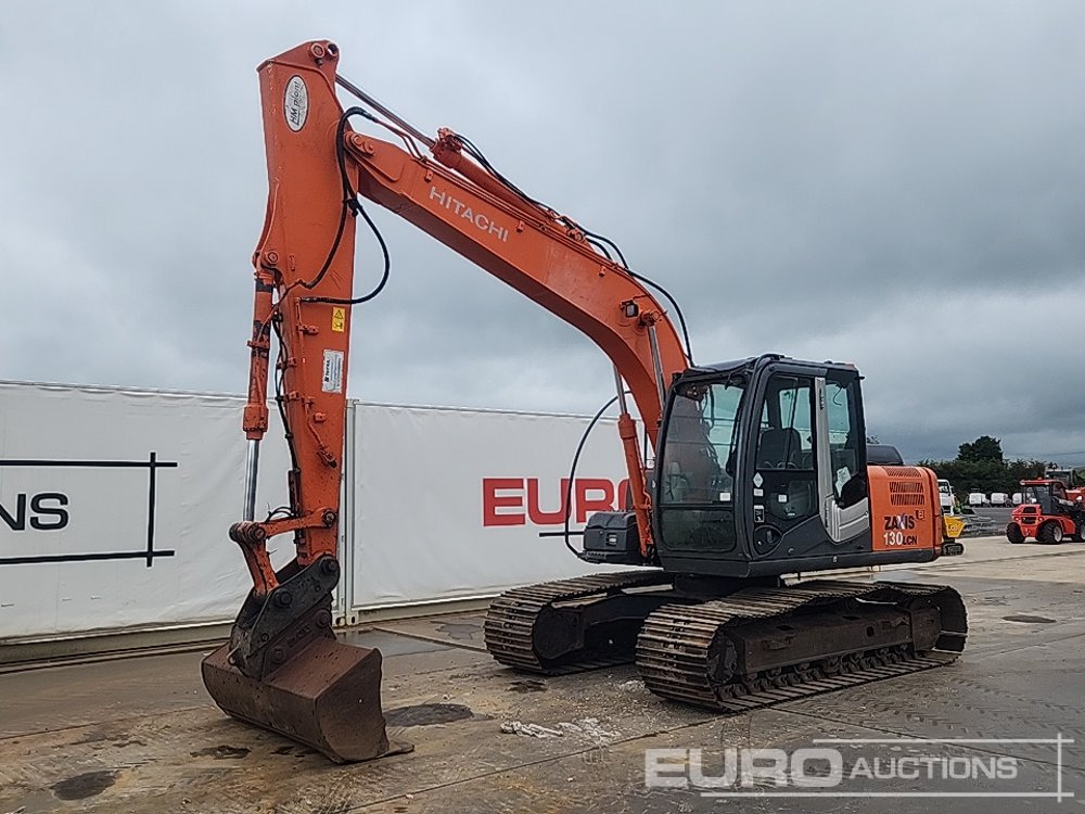 2013 Hitachi ZX130 LCN-3 - Kāpurķēžu ekskavators: foto 1 2013 Hitachi ZX130 LCN-3 - Kāpurķēžu ekskavators: foto 1