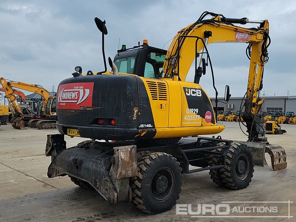 2013 JCB JS145W - Riteņu ekskavators: foto 5 2013 JCB JS145W - Riteņu ekskavators: foto 5