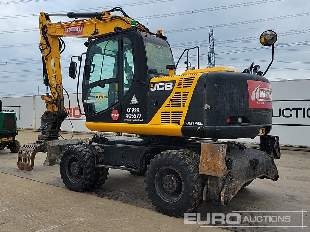 2013 JCB JS145W - Riteņu ekskavators: foto 3 2013 JCB JS145W - Riteņu ekskavators: foto 3