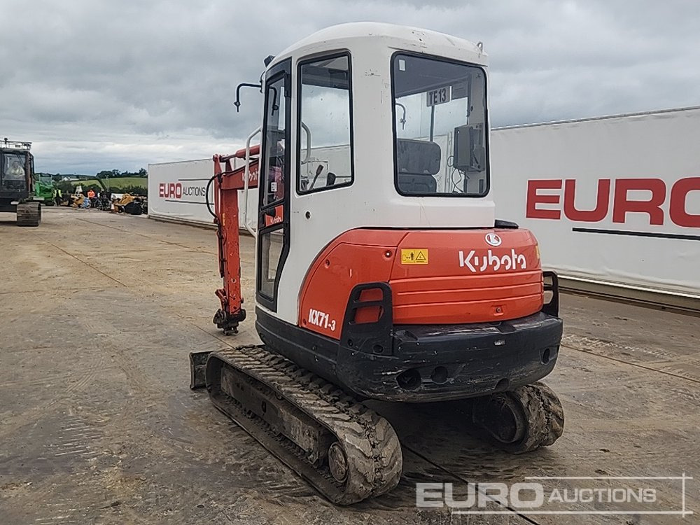 2013 Kubota KX71-3 - Mini-ekskavators: foto 3 2013 Kubota KX71-3 - Mini-ekskavators: foto 3
