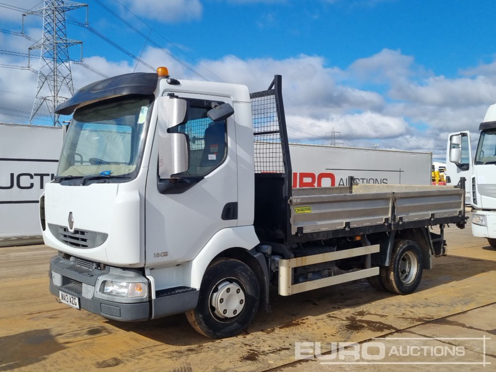 2013 Renault Midlum 180DXI - Kravas automašīna pašizgāzējs: foto 1 2013 Renault Midlum 180DXI - Kravas automašīna pašizgāzējs: foto 1