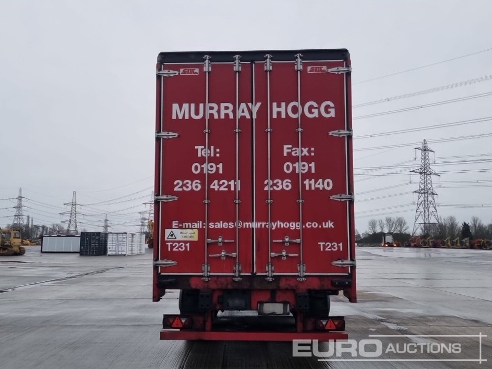 2013 SDC Tri Axle Curtainsider Trailer - Tenta puspiekabe: foto 4 2013 SDC Tri Axle Curtainsider Trailer - Tenta puspiekabe: foto 4