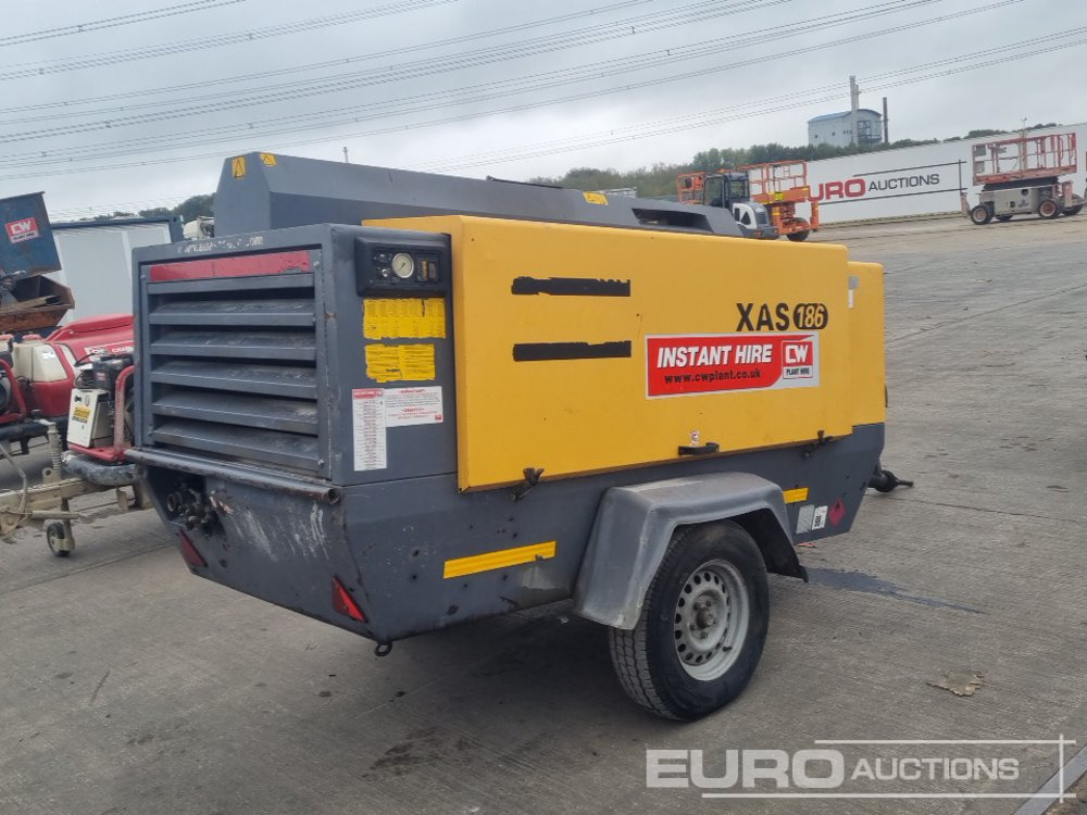 2014 Atlas Copco XAS186 - Gaisa kompresors: foto 5 2014 Atlas Copco XAS186 - Gaisa kompresors: foto 5