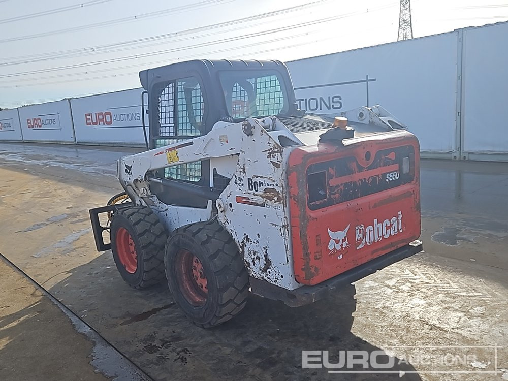 2014 Bobcat S550 - Kompaktiekrāvējs: foto 3 2014 Bobcat S550 - Kompaktiekrāvējs: foto 3