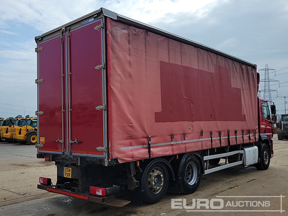 2014 DAF CF290 - Kravas automašīna ar tentu: foto 5 2014 DAF CF290 - Kravas automašīna ar tentu: foto 5