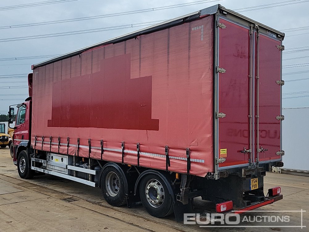 2014 DAF CF290 - Kravas automašīna ar tentu: foto 3 2014 DAF CF290 - Kravas automašīna ar tentu: foto 3