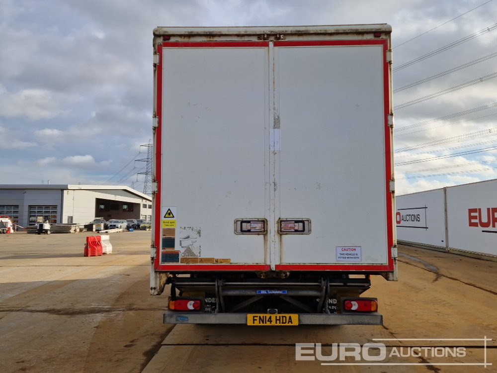 2014 DAF LF180 - Kravas automašīna ar slēgto virsbūvi: foto 4 2014 DAF LF180 - Kravas automašīna ar slēgto virsbūvi: foto 4