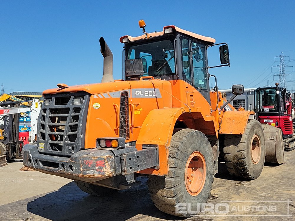 2014 Doosan DL200-3 - Riteņu iekrāvējs: foto 5 2014 Doosan DL200-3 - Riteņu iekrāvējs: foto 5