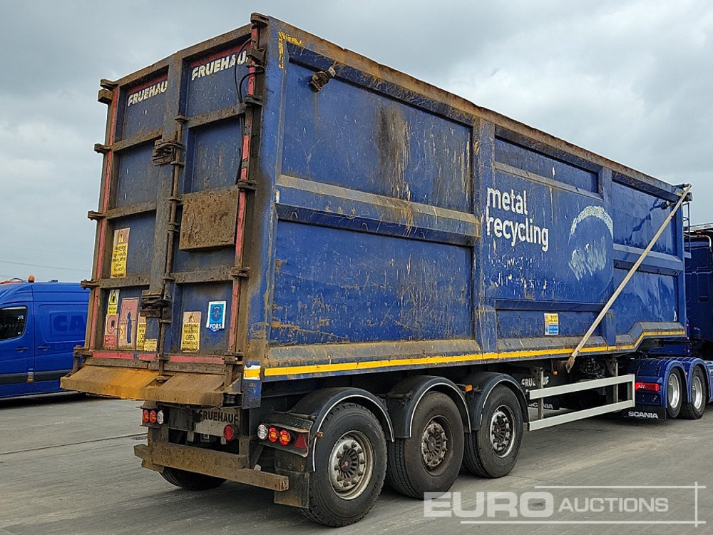 2014 Fruehauf Tri Axle Bulk Tipping Trailer, Easy Sheet - Puspiekabe pašizgāzējs: foto 5 2014 Fruehauf Tri Axle Bulk Tipping Trailer, Easy Sheet - Puspiekabe pašizgāzējs: foto 5