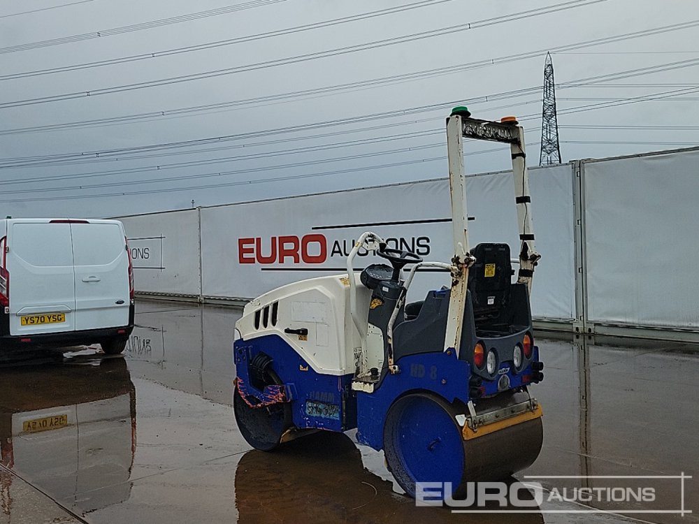 2014 Hamm HD8VV - Veltnis: foto 3 2014 Hamm HD8VV - Veltnis: foto 3