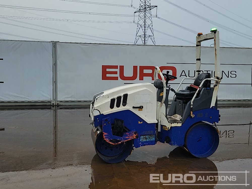 2014 Hamm HD8VV - Veltnis: foto 2 2014 Hamm HD8VV - Veltnis: foto 2