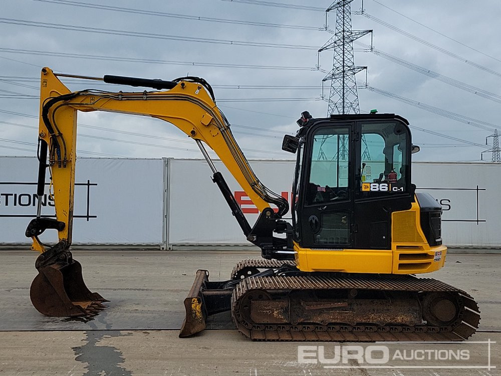 2014 JCB 86C-1 - Mini-ekskavators: foto 2 2014 JCB 86C-1 - Mini-ekskavators: foto 2