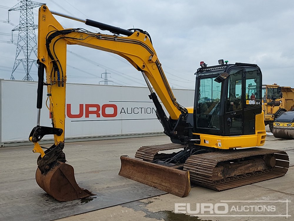 2014 JCB 86C-1 - Mini-ekskavators: foto 1 2014 JCB 86C-1 - Mini-ekskavators: foto 1