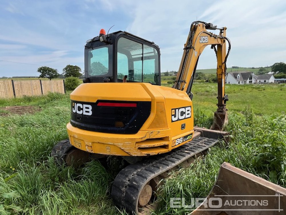 2014 JCB 86C-1 - Mini-ekskavators: foto 5 2014 JCB 86C-1 - Mini-ekskavators: foto 5