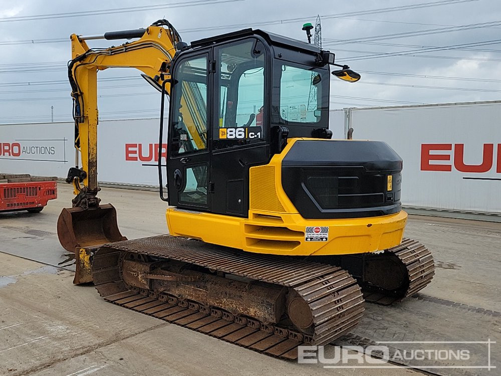 2014 JCB 86C-1 - Mini-ekskavators: foto 3 2014 JCB 86C-1 - Mini-ekskavators: foto 3