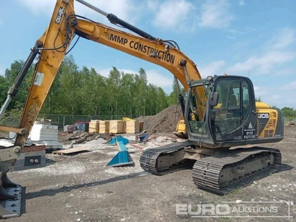 2014 JCB JS130LC - Kāpurķēžu ekskavators: foto 1 2014 JCB JS130LC - Kāpurķēžu ekskavators: foto 1