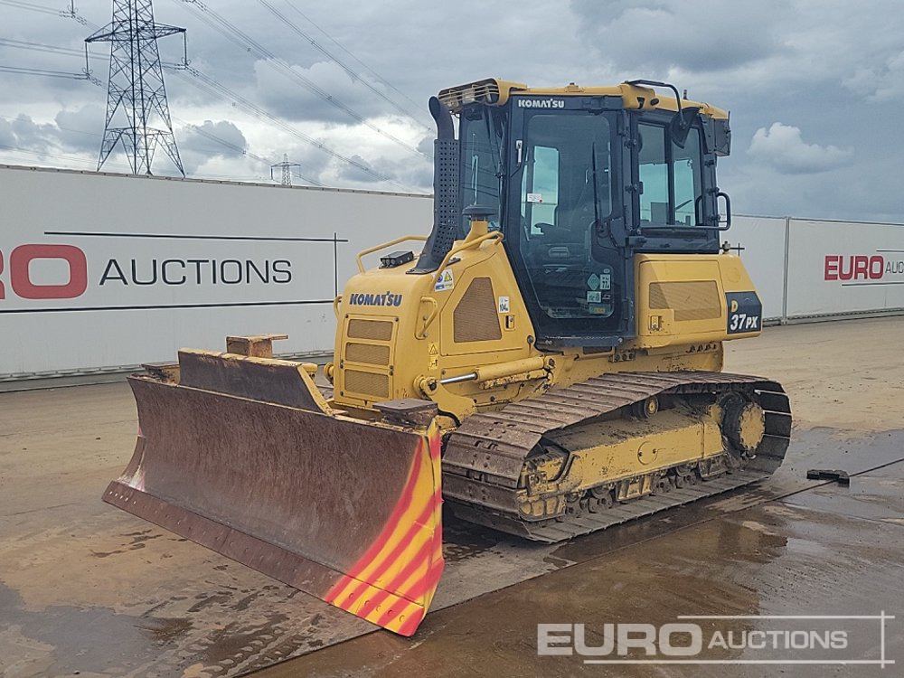 2014 Komatsu D37PX-23 - Buldozers: foto 1 2014 Komatsu D37PX-23 - Buldozers: foto 1