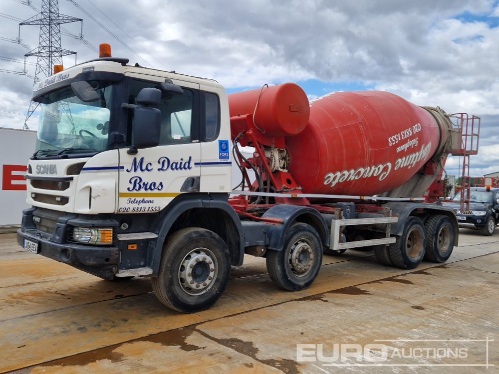 2014 Scania P400 - Betonvedējs: foto 1 2014 Scania P400 - Betonvedējs: foto 1