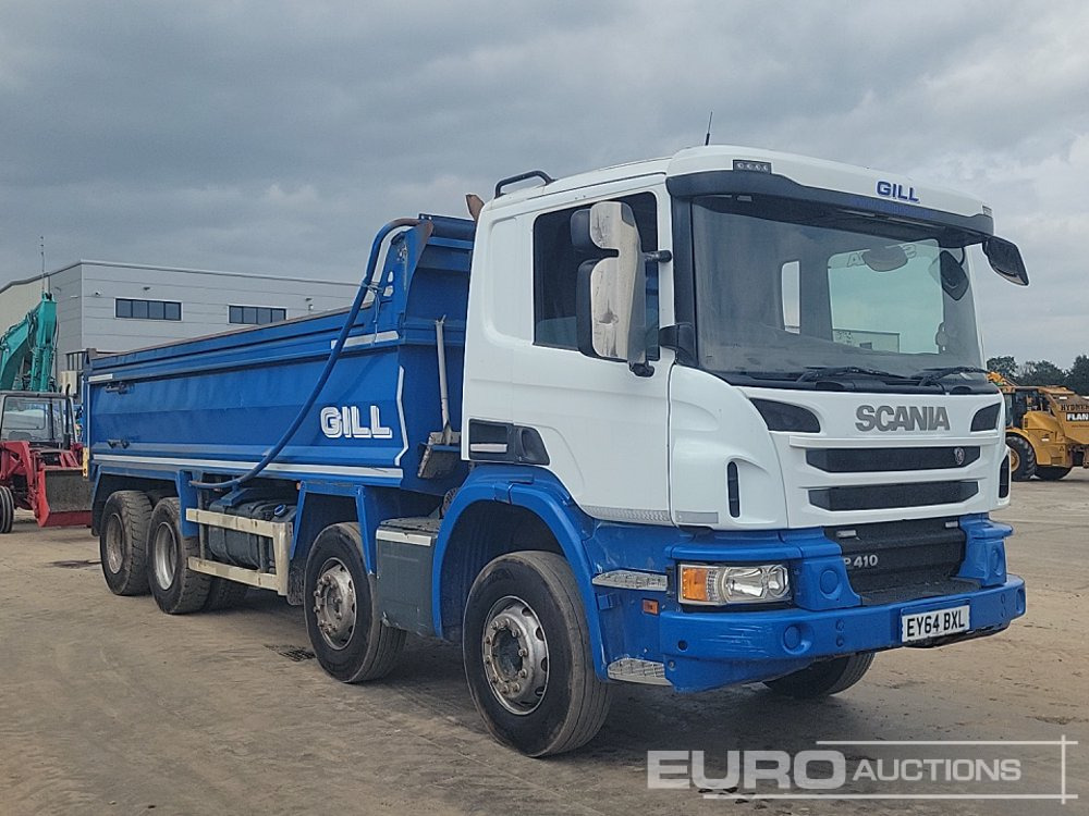 Kravas automašīna pašizgāzējs 2014 Scania P410: foto 7