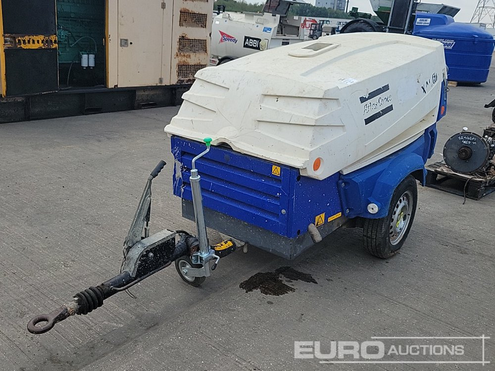 2015 Atlas Copco XAS 67 - Gaisa kompresors: foto 1 2015 Atlas Copco XAS 67 - Gaisa kompresors: foto 1