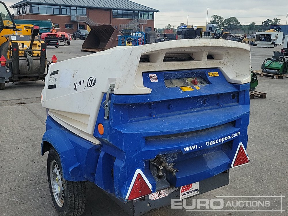 2015 Atlas Copco XAS 67 - Gaisa kompresors: foto 3 2015 Atlas Copco XAS 67 - Gaisa kompresors: foto 3
