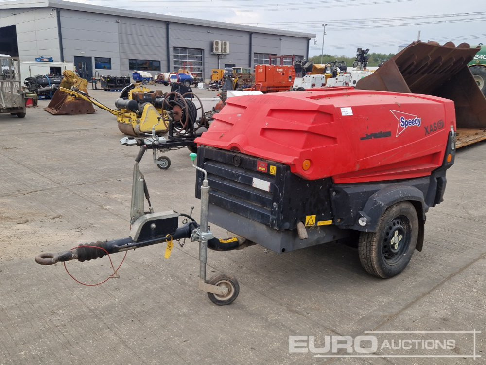 2015 Atlas Copco XAS 67 - Gaisa kompresors: foto 1 2015 Atlas Copco XAS 67 - Gaisa kompresors: foto 1
