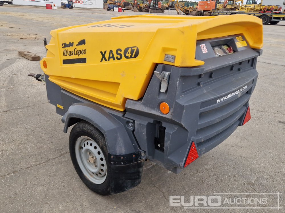 2015 Atlas Copco XAS47 - Gaisa kompresors: foto 3 2015 Atlas Copco XAS47 - Gaisa kompresors: foto 3