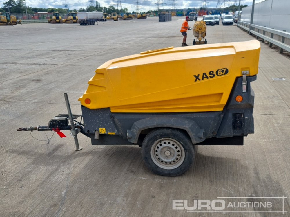 2015 Atlas Copco XAS67 - Gaisa kompresors: foto 2 2015 Atlas Copco XAS67 - Gaisa kompresors: foto 2